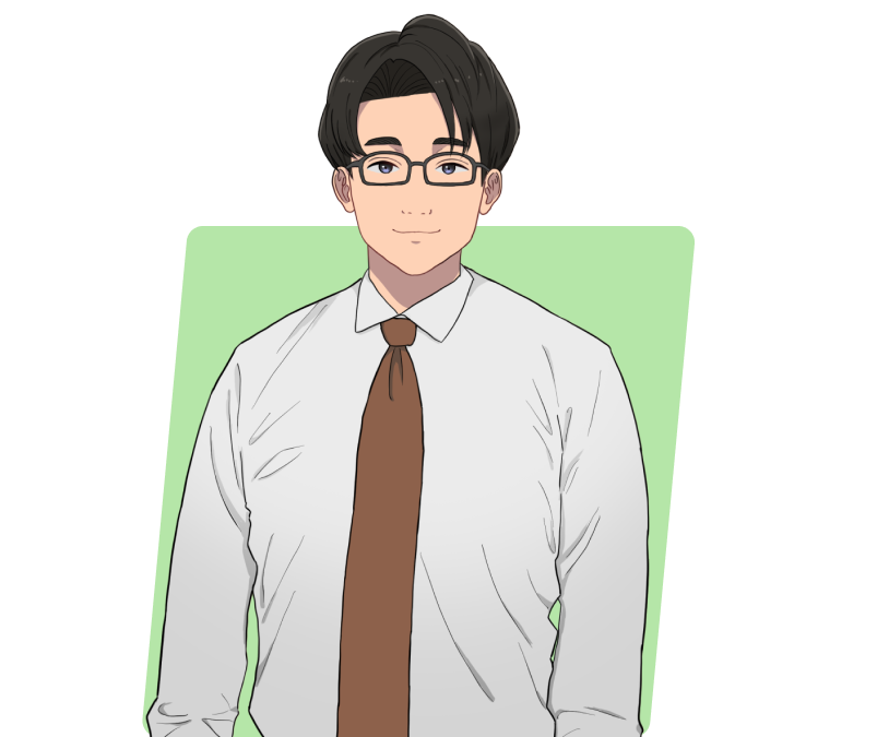 社員N.D.の似顔絵