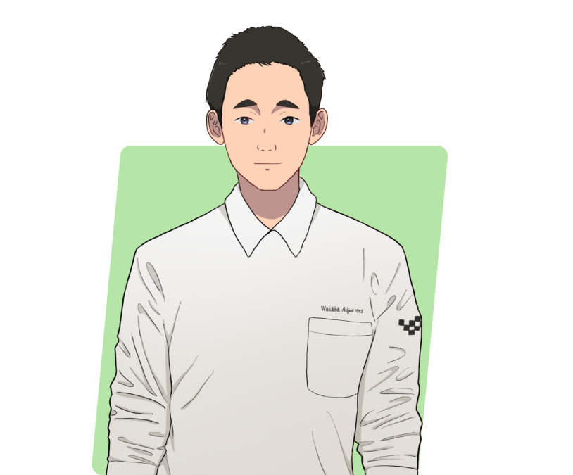 社員T.A.の似顔絵