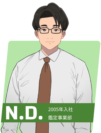 N.D. 勤続年数20年 鑑定事業部/課長
